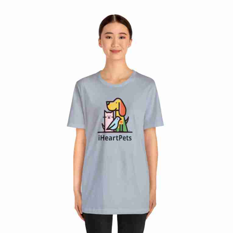 iHeartPets - Unisex Jersey Short Sleeve Tee | Bella + Canvas 3001 - Image 4