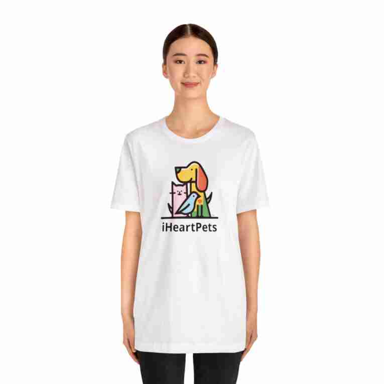 iHeartPets - Unisex Jersey Short Sleeve Tee | Bella + Canvas 3001 - Image 9