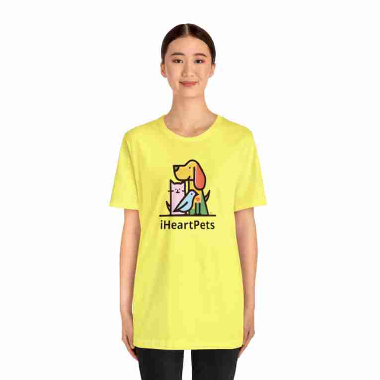 iHeartPets - Unisex Jersey Short Sleeve Tee | Bella + Canvas 3001 - Image 54