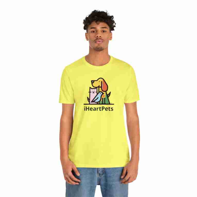 iHeartPets - Unisex Jersey Short Sleeve Tee | Bella + Canvas 3001 - Image 55