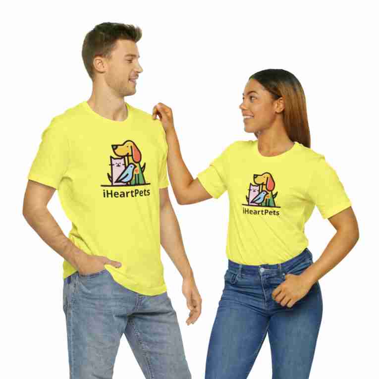 iHeartPets - Unisex Jersey Short Sleeve Tee | Bella + Canvas 3001 - Image 51