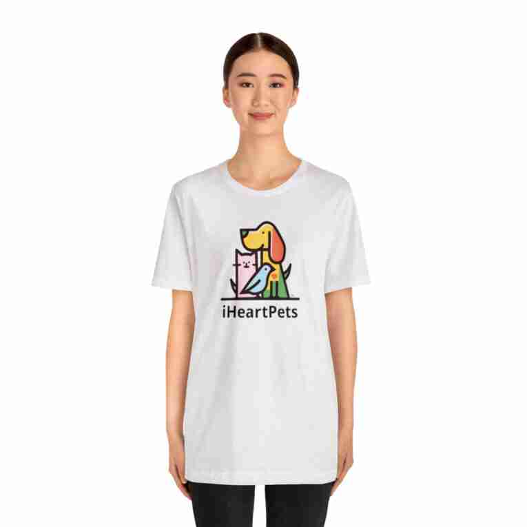 iHeartPets - Unisex Jersey Short Sleeve Tee | Bella + Canvas 3001 - Image 14