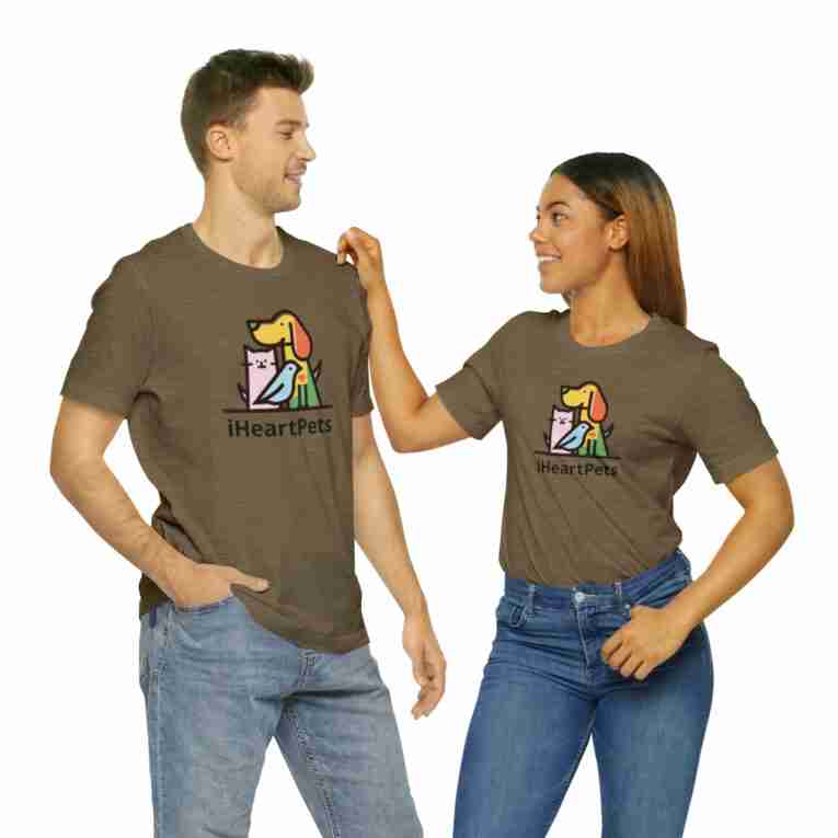 iHeartPets - Unisex Jersey Short Sleeve Tee | Bella + Canvas 3001 - Image 46