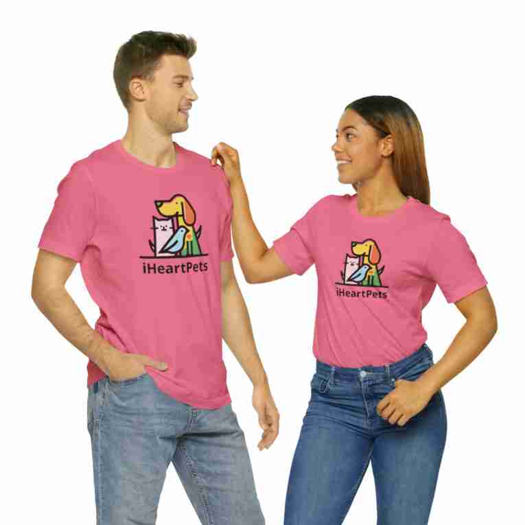 iHeartPets - Unisex Jersey Short Sleeve Tee | Bella + Canvas 3001 - Image 71