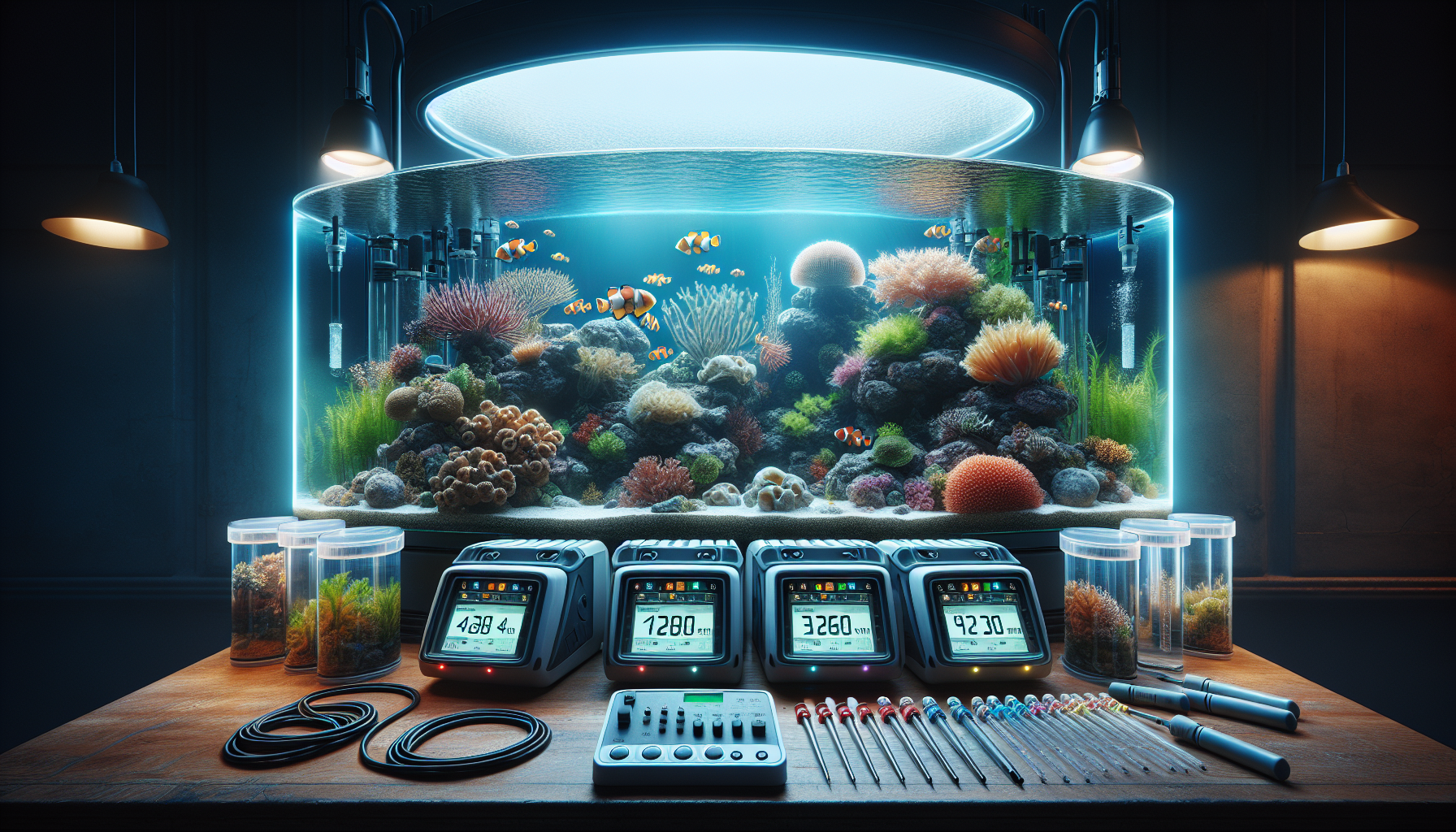 saltwater aquarium vacation maintenance tips with automatic feeders